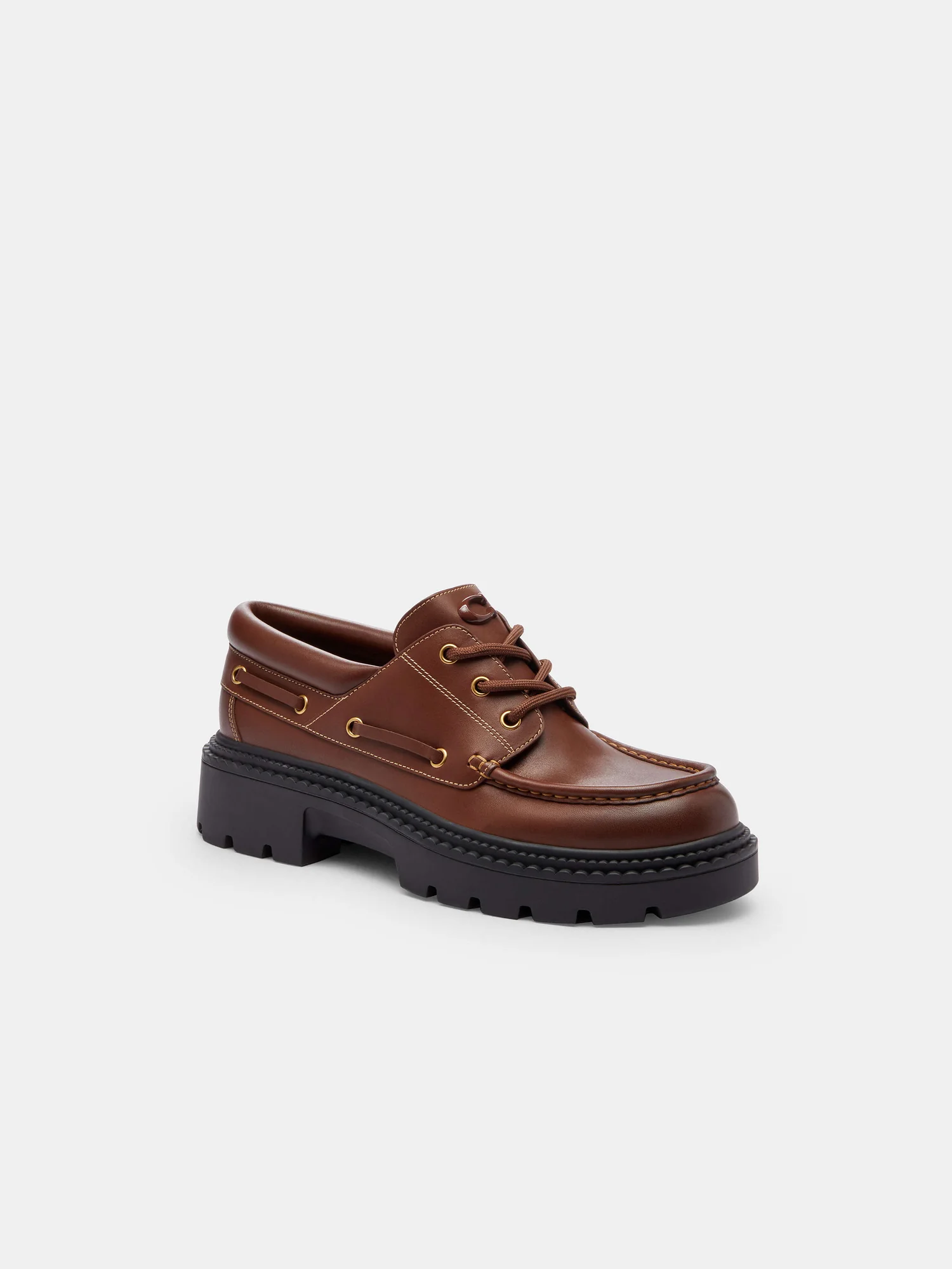 Топсайдеры Coach Lug Sole на массивной подошве — 4