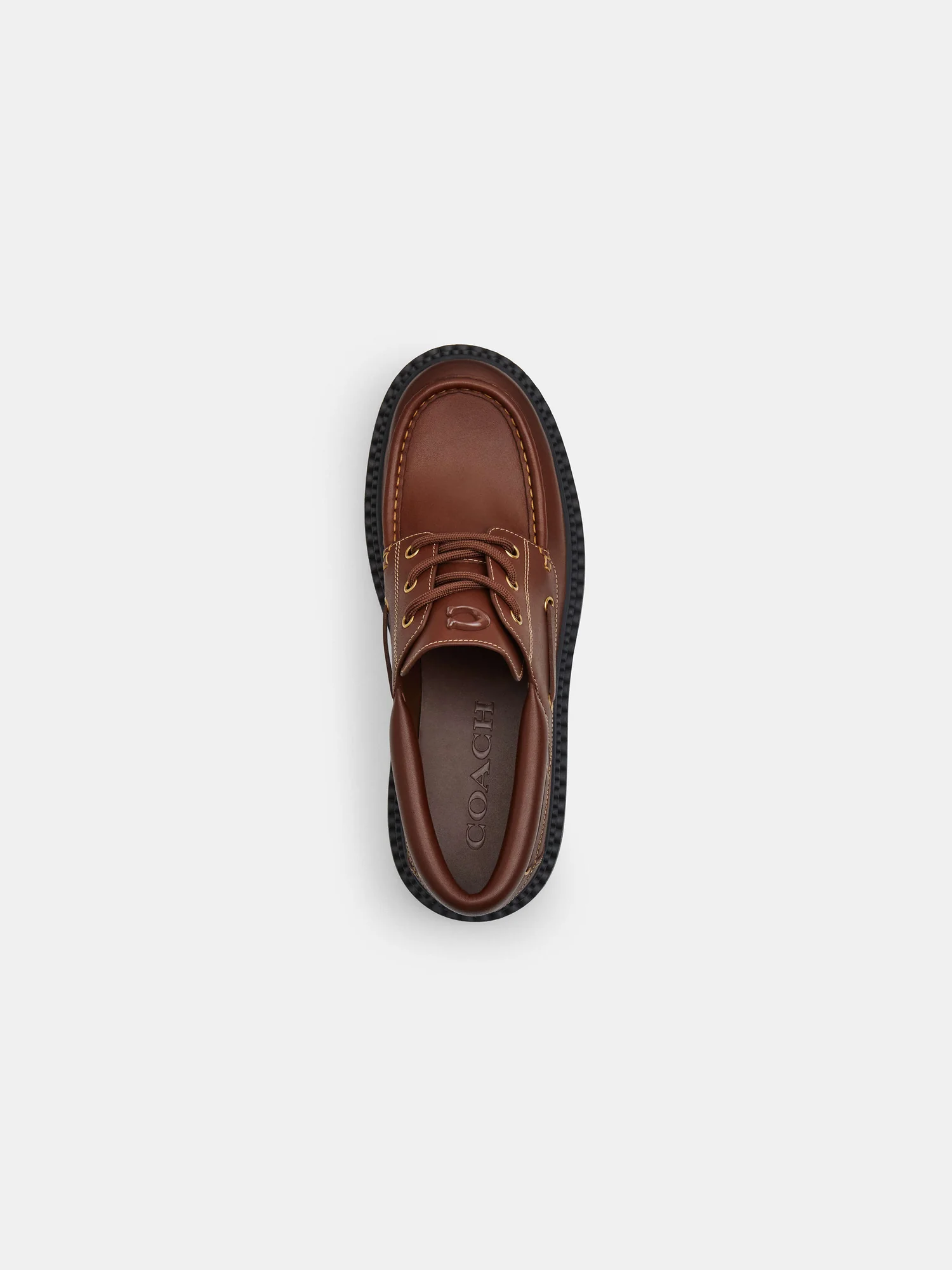 Топсайдеры Coach Lug Sole на массивной подошве — 5