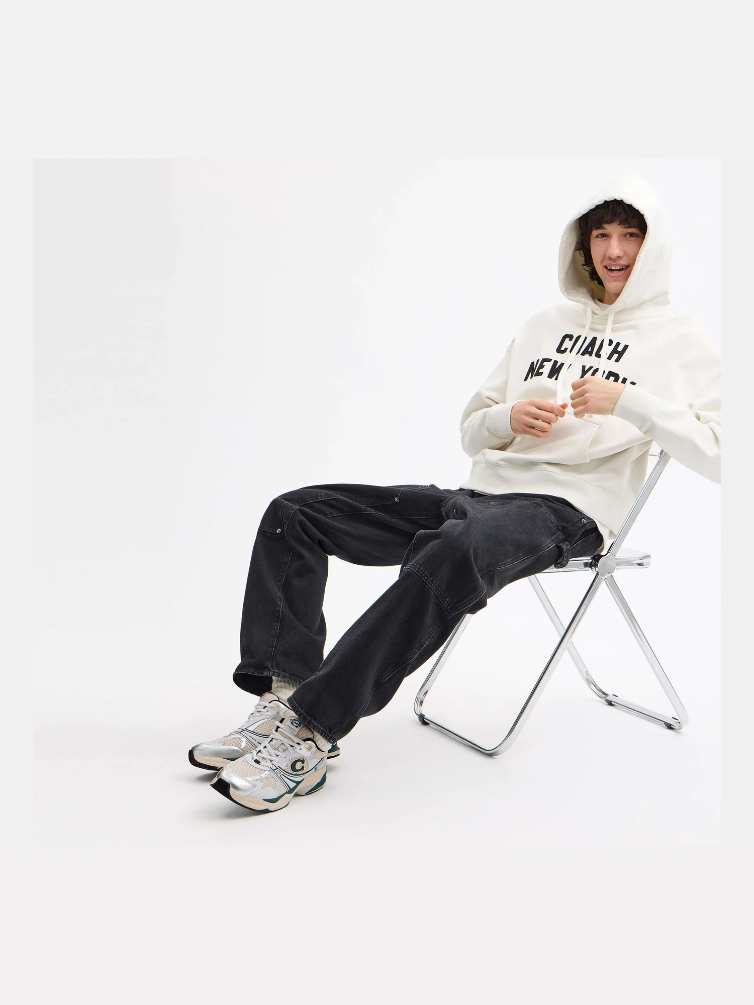 Кроссовки Coach из сетки — 3