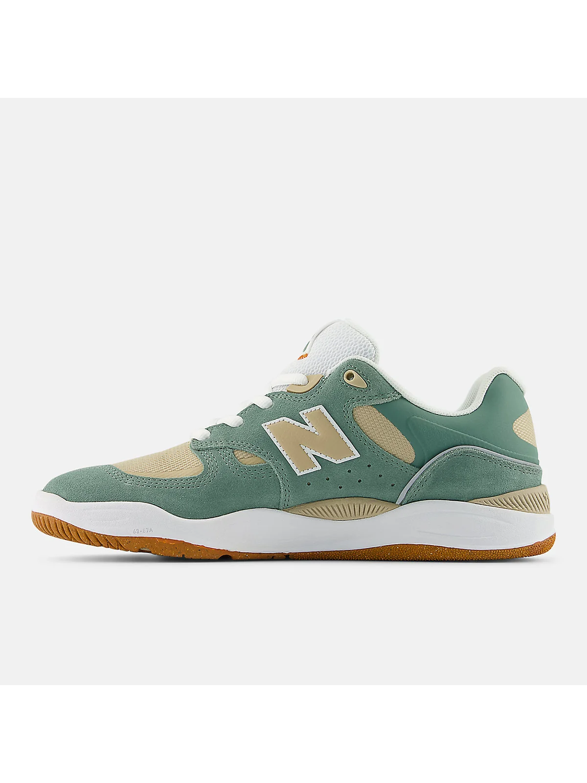 Скейтовые кроссовки New Balance Numeric 1010 льняные, фактура замши крупным планом