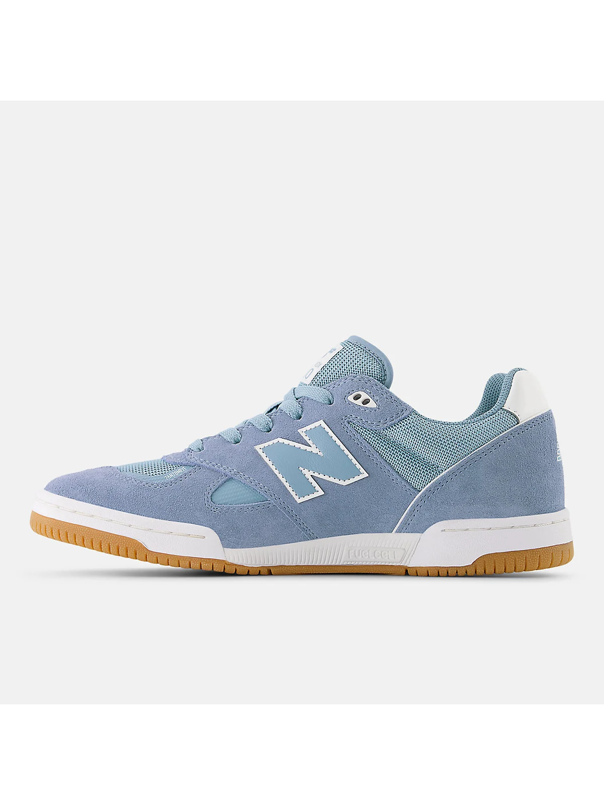 Внутренняя часть кроссовка New Balance Tom Knox 600 с оранжевой стелькой