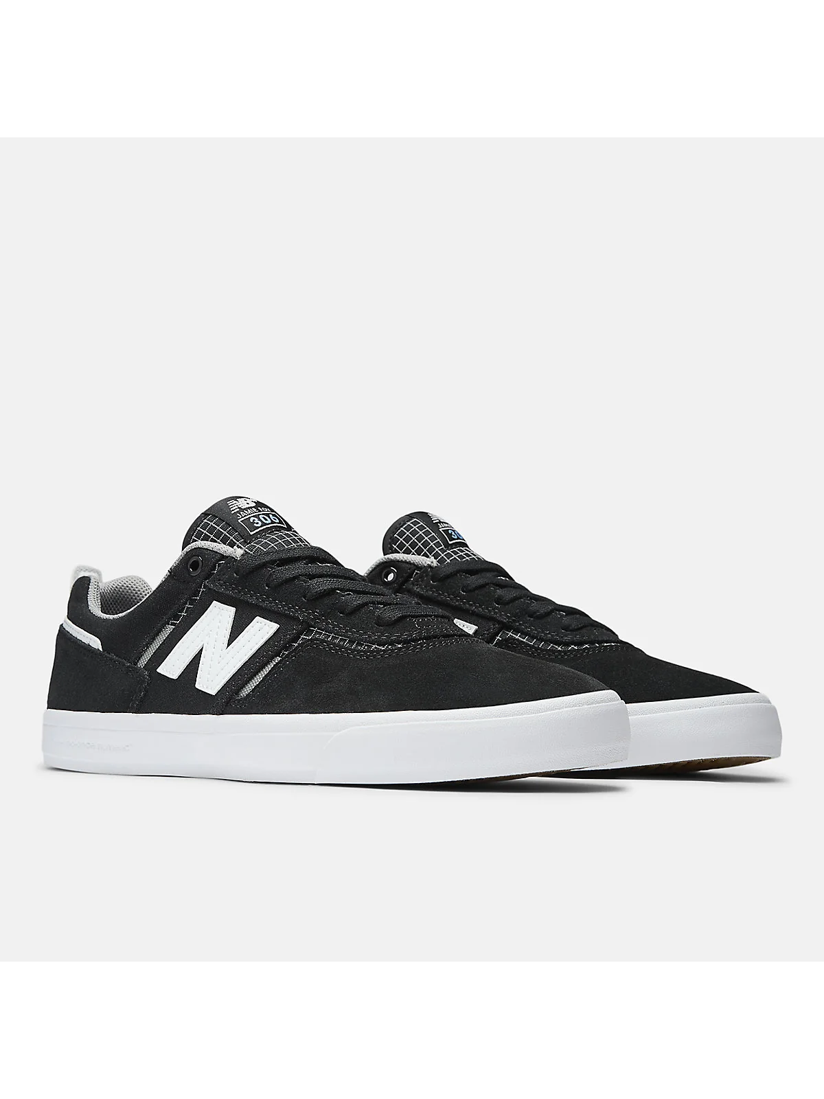 Тёмно-зелёные кеды New Balance Jamie Foy 306, боковой вид