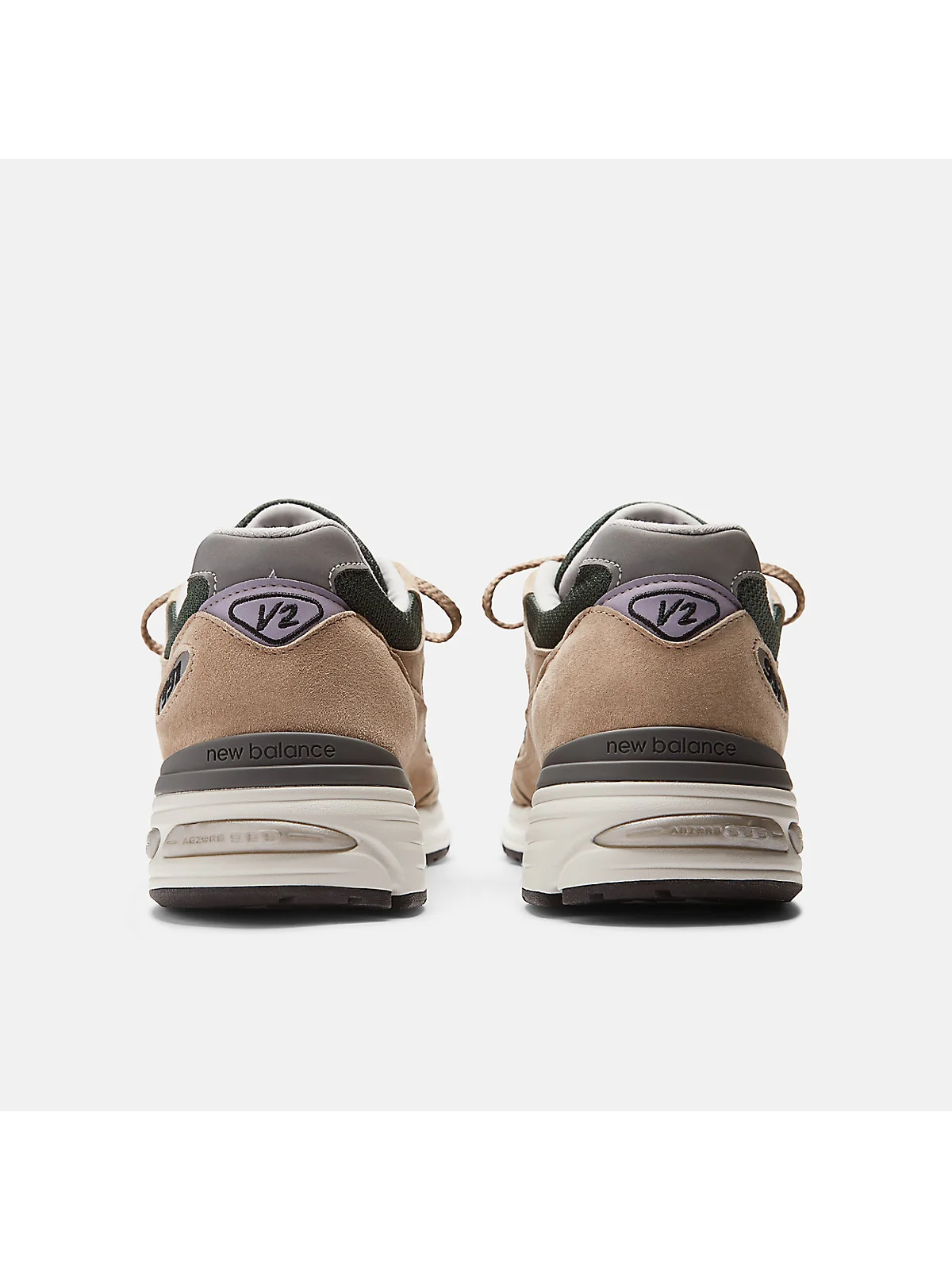Кроссовки New Balance Made in UK 991v2 бежевые — 5