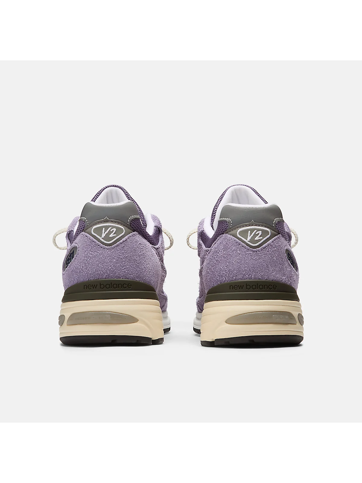 Кроссовки New Balance Made in UK 991v2 фиолетовые — 5