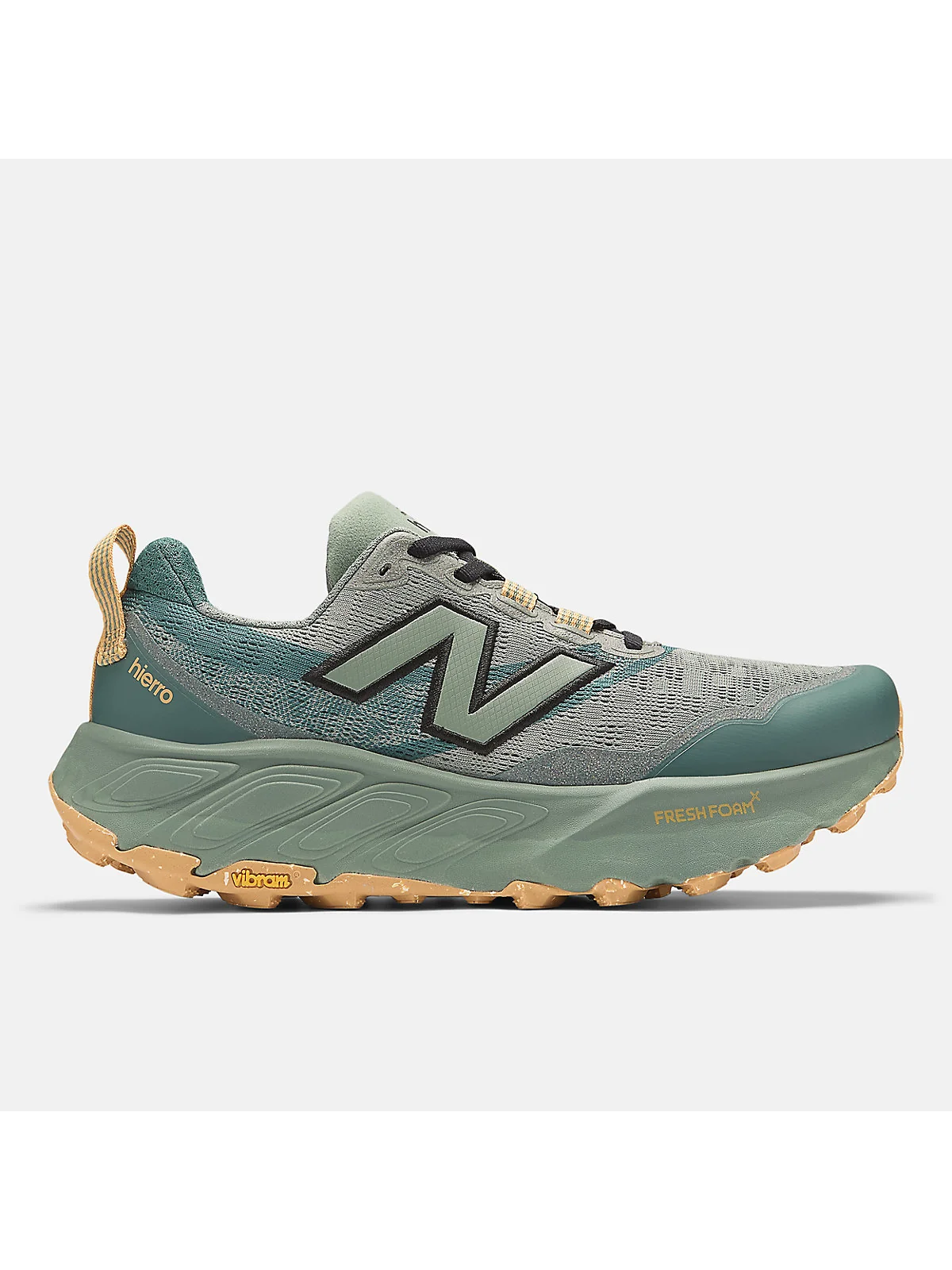 Синие трейловые кроссовки New Balance Fresh Foam X Hierro v9 с текстильными вставками
