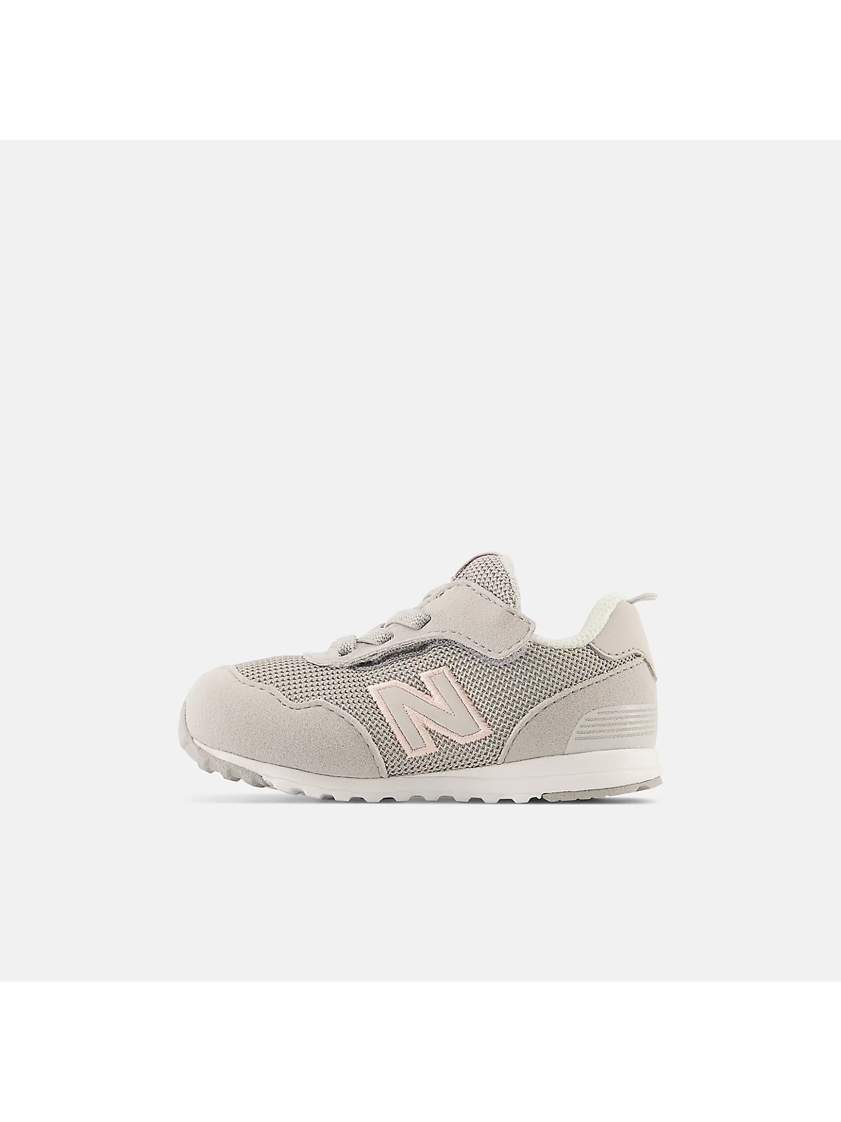 Подошва детских кроссовок New Balance 515 серых с белым протектором