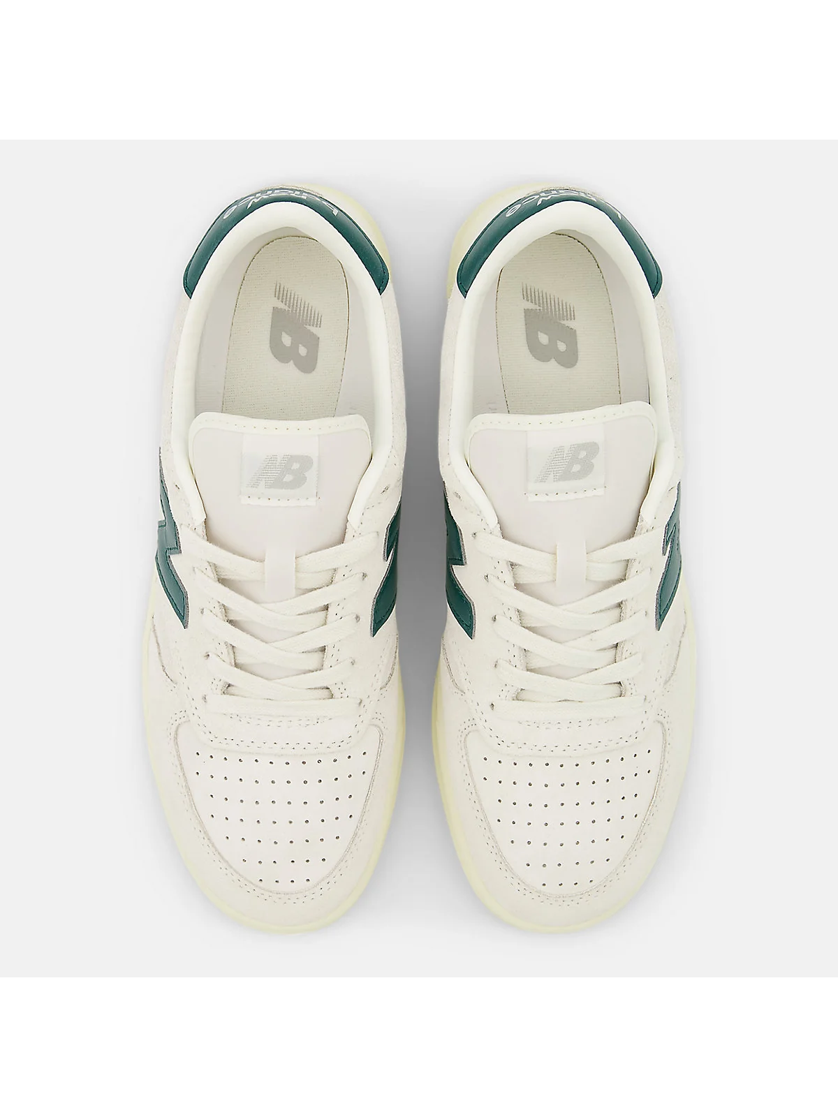 New Balance T500 — мужские кожаные кроссовки — 4