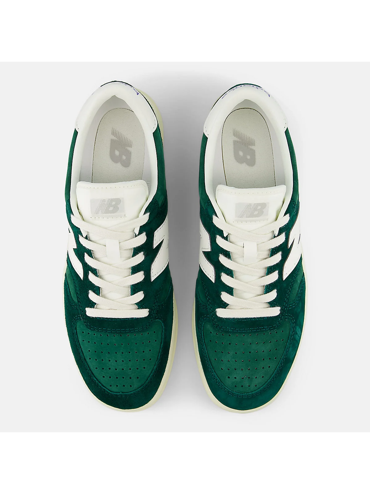 New Balance T500 — мужские кожаные кроссовки — 4