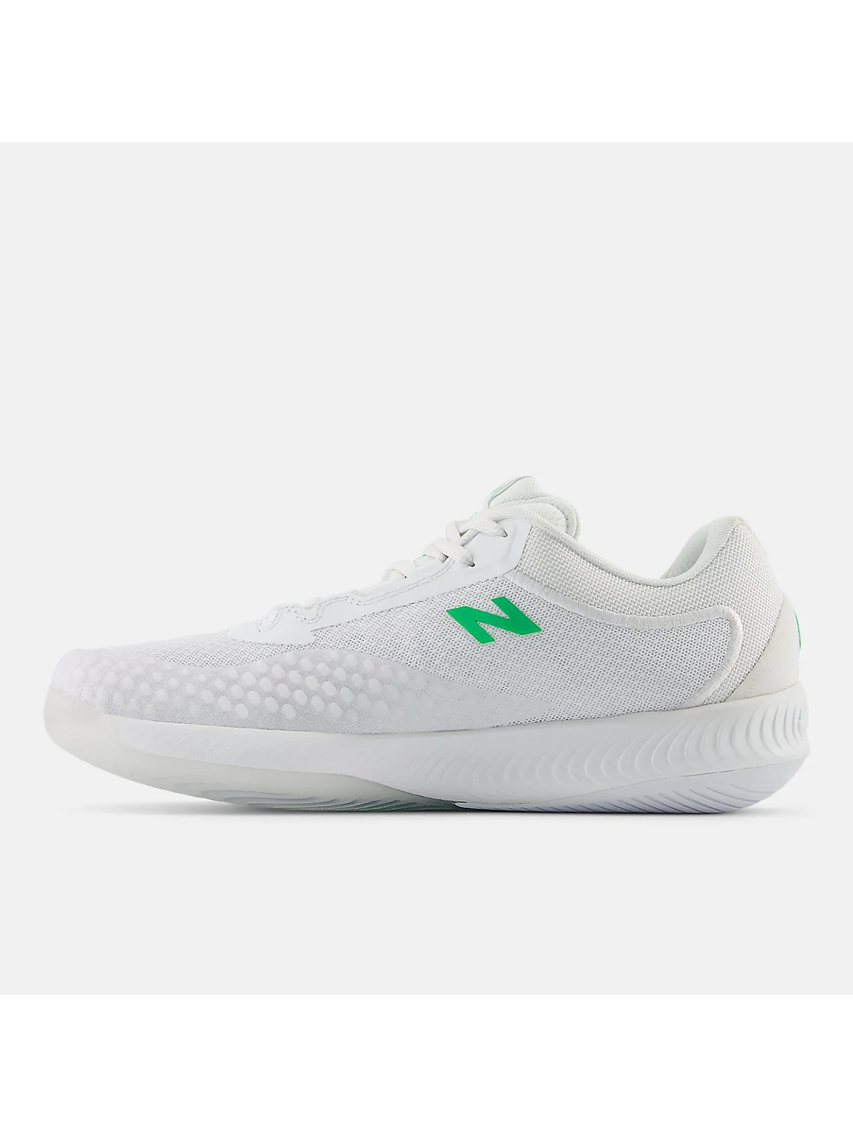 Кроссовки New Balance FuelCell 996v6 сбоку с видом текстуры сетки.