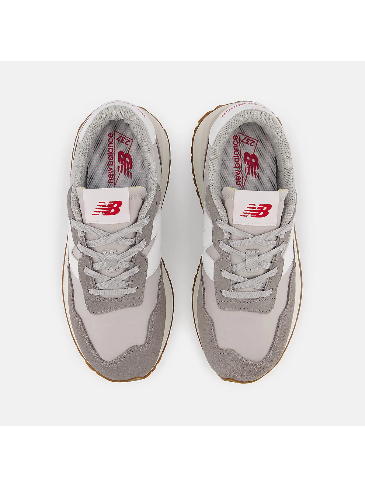 Детские кроссовки New Balance 237 Lace на шнуровке — 4