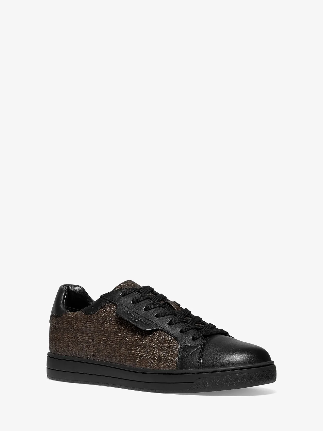 Michael Kors Keating — коричневые кроссовки с логотипом — 1