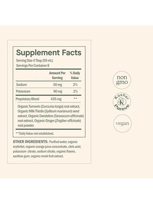 Dose for Your Liver детокс-напиток для печени с куркумой и расторопшей — изображение 5 из 6