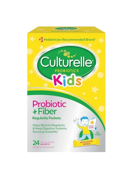 Пробиотик с клетчаткой Culturelle Kids, 24 пакетика
