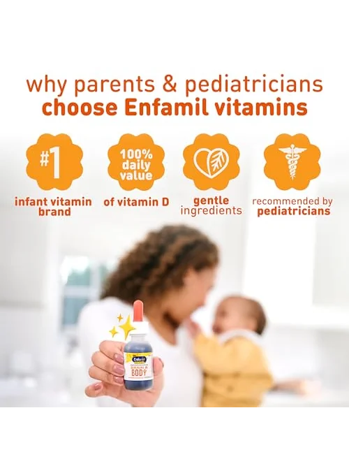 Enfamil Poly-Vi-Sol, мультивитамины с железом для малышей, капли 50 мл — 3