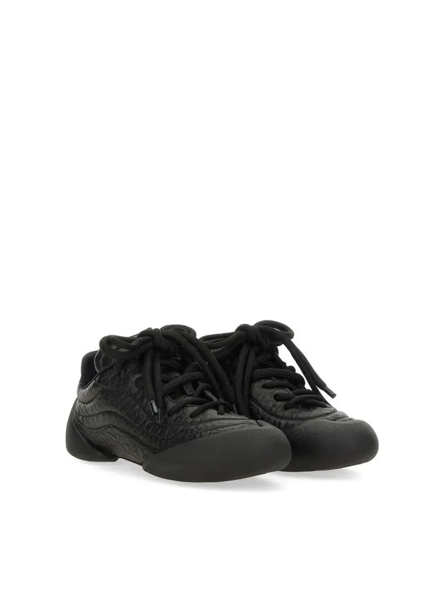 Женские черные кроссовки Alexander McQueen Flexion — изображение 2 из 5, черный