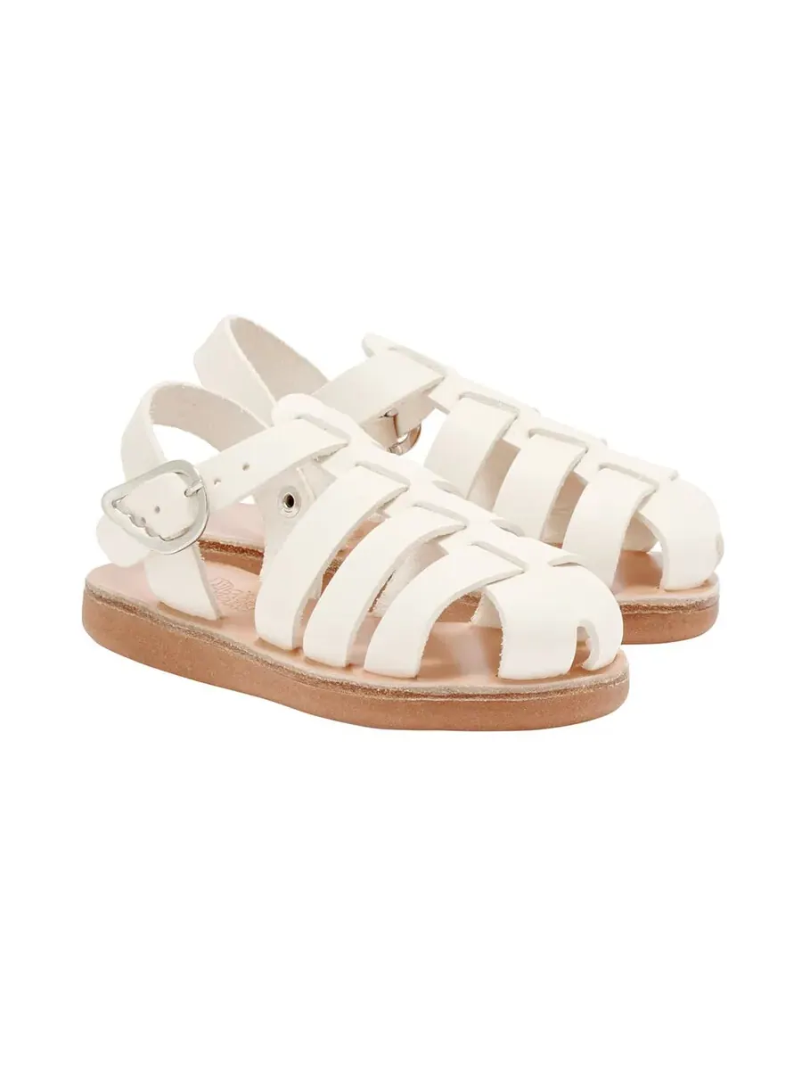 Детские сандалии Ancient Greek Sandals Ektoras из мягкой кожи — изображение 2 из 3, белый