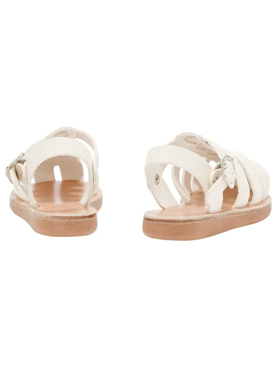 Детские сандалии Ancient Greek Sandals Ektoras из мягкой кожи — изображение 3 из 3, белый