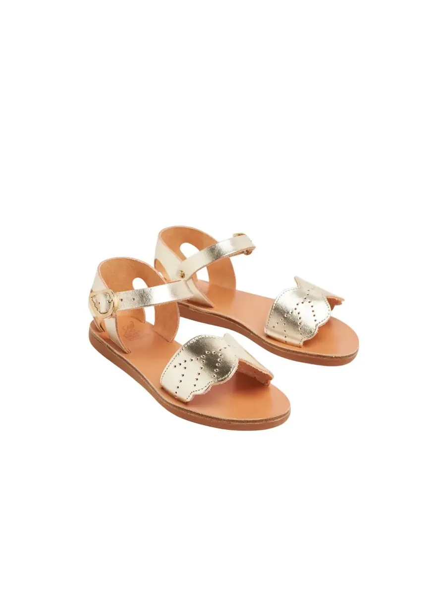 Древнегреческие сандалии для девушек Андромеда мягкие сандалии Ancient Greek Sandals — изображение 2 из 3, серый