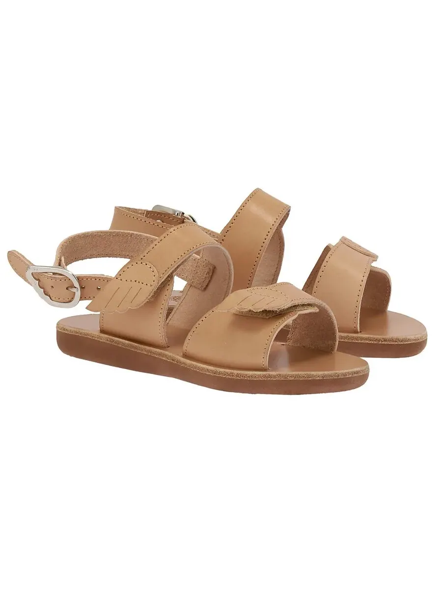 Детские сандалии Ancient Greek Sandals Iliada с мягкой открытой носочной частью — изображение 2 из 3, коричневый