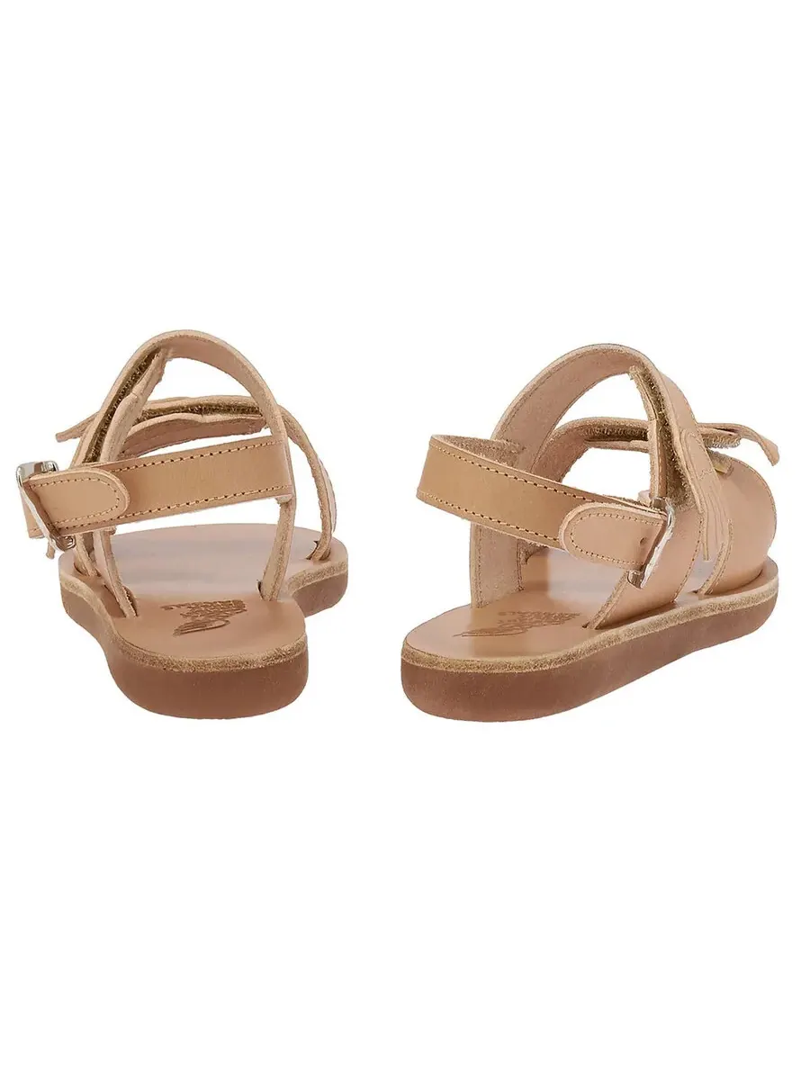 Детские сандалии Ancient Greek Sandals Iliada с мягкой открытой носочной частью — изображение 3 из 3, коричневый