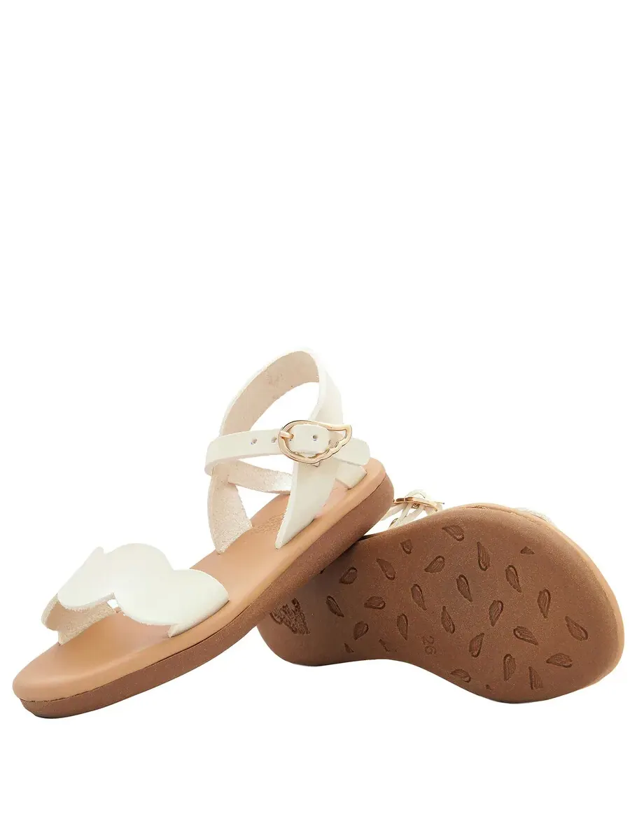 Древнегреческие сандалии для девушек Lil Ostrako мягкие сандалии Ancient Greek Sandals — изображение 2 из 4, белый