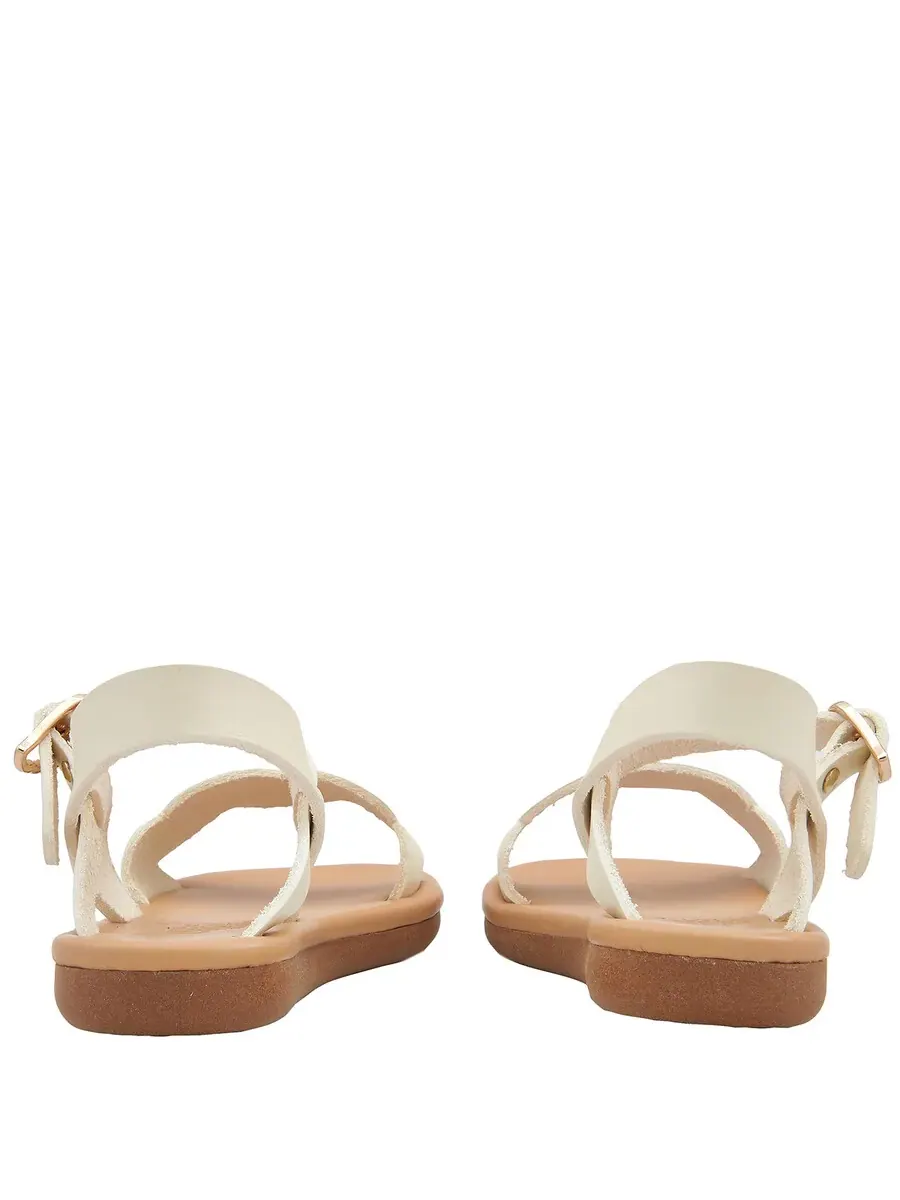 Древнегреческие сандалии для девушек Lil Ostrako мягкие сандалии Ancient Greek Sandals — изображение 3 из 4, белый