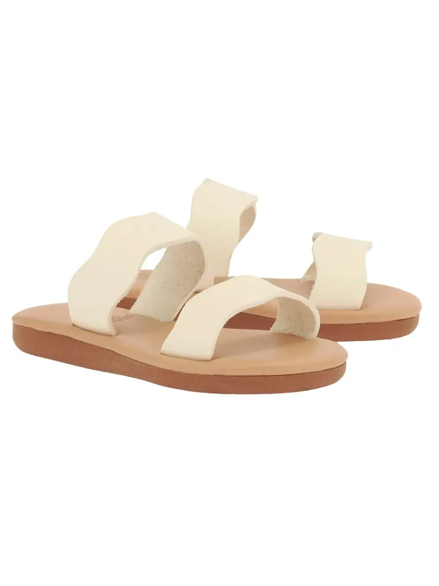 Девочки-сандалии Ancient Greek Sandals Kastos мягкие сандалии — изображение 2 из 3, белый