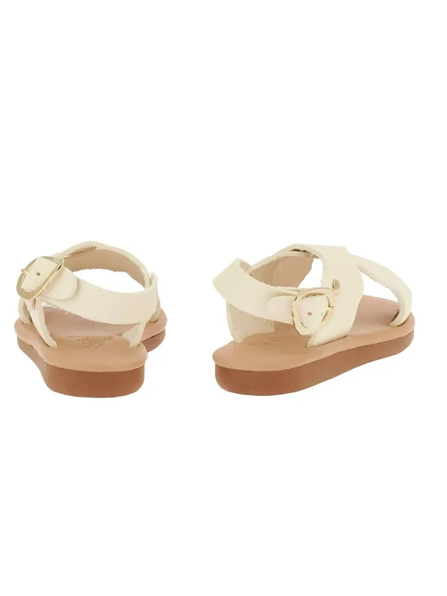 Детские сандалии Ancient Greek Sandals Atokos мягкие сандалии для девочек — изображение 3 из 3, бежевый