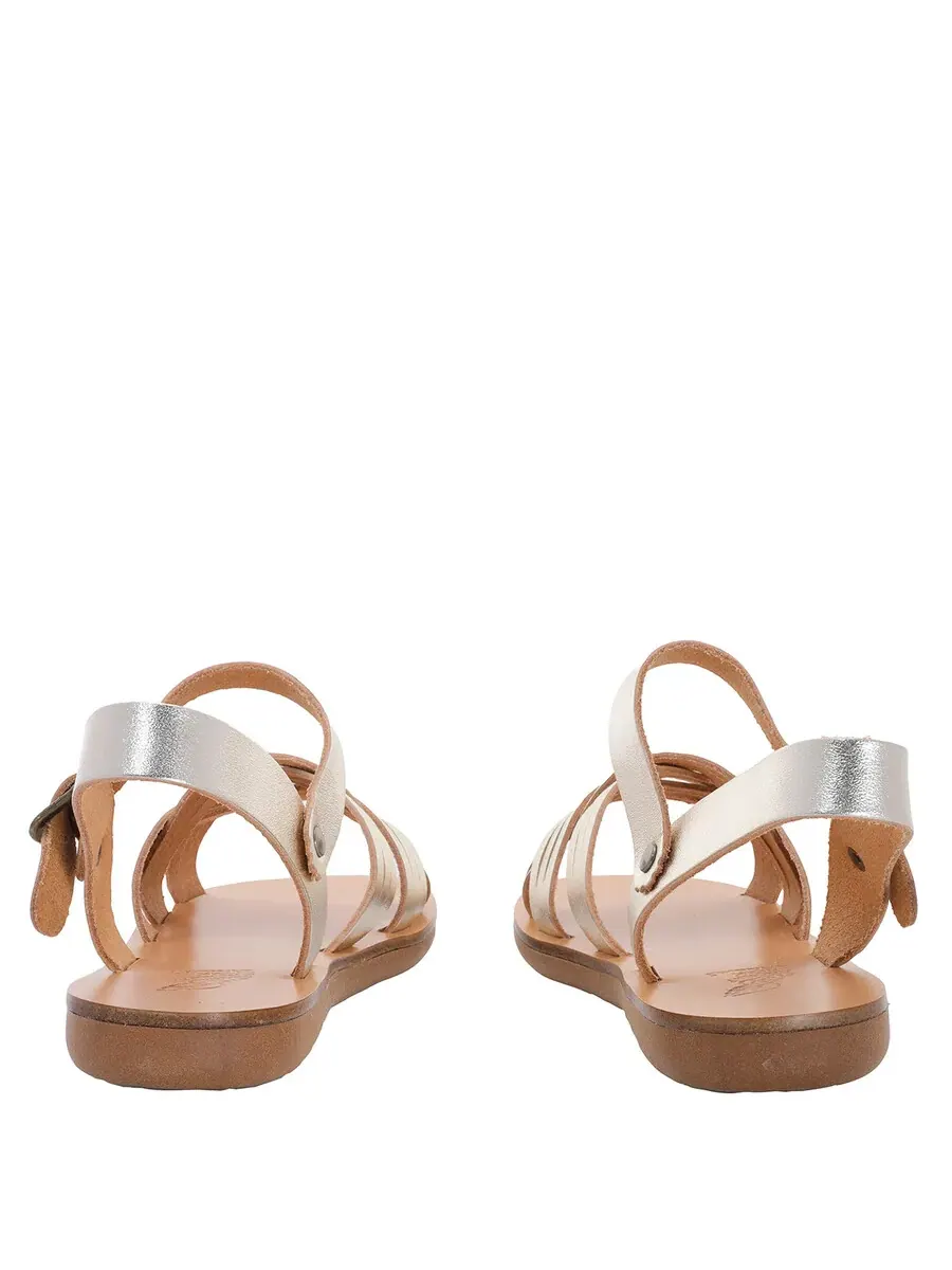 Детские сандалии Ancient Greek Sandals Little Electra мягкие сандалии — изображение 4 из 4, платина