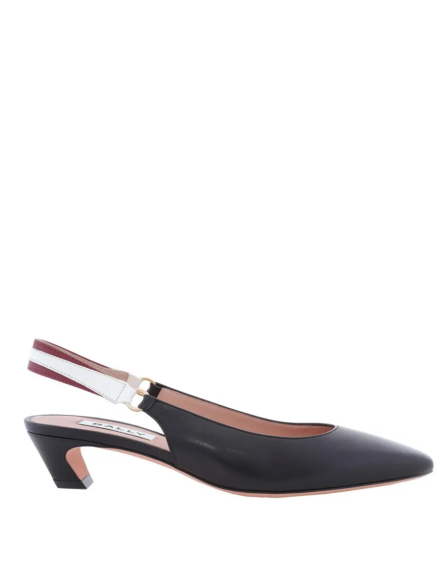 Туфли-лодочки на ремешке Bally Sylt — черный