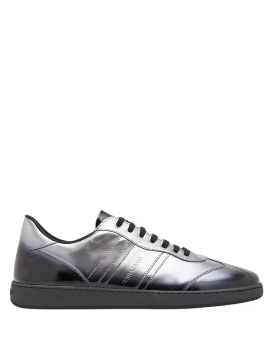 Кроссовки Ferragamo Achille низкие — серый