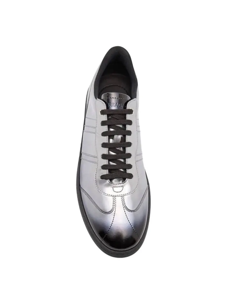 Кроссовки Ferragamo Achille низкие — изображение 3 из 3, светлый серый