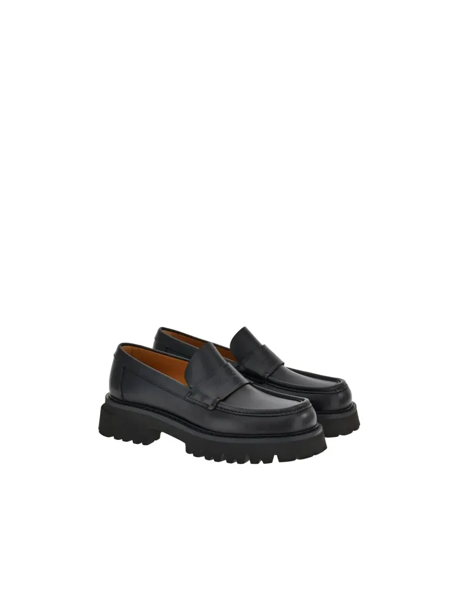 Черные массивные лоферы Ferragamo Fergal — изображение 2 из 4, черный