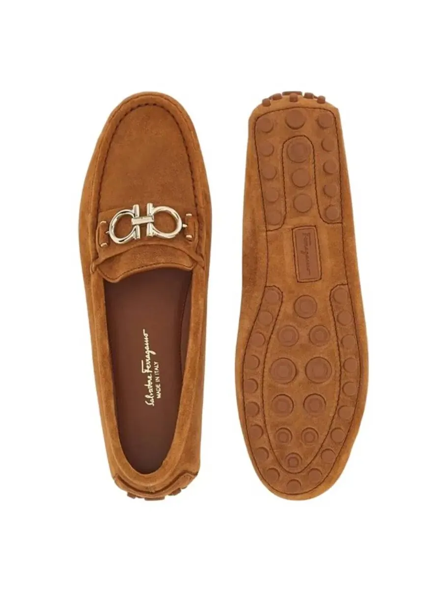 Мокасины Ferragamo Gancini Driver — изображение 3 из 3, красный