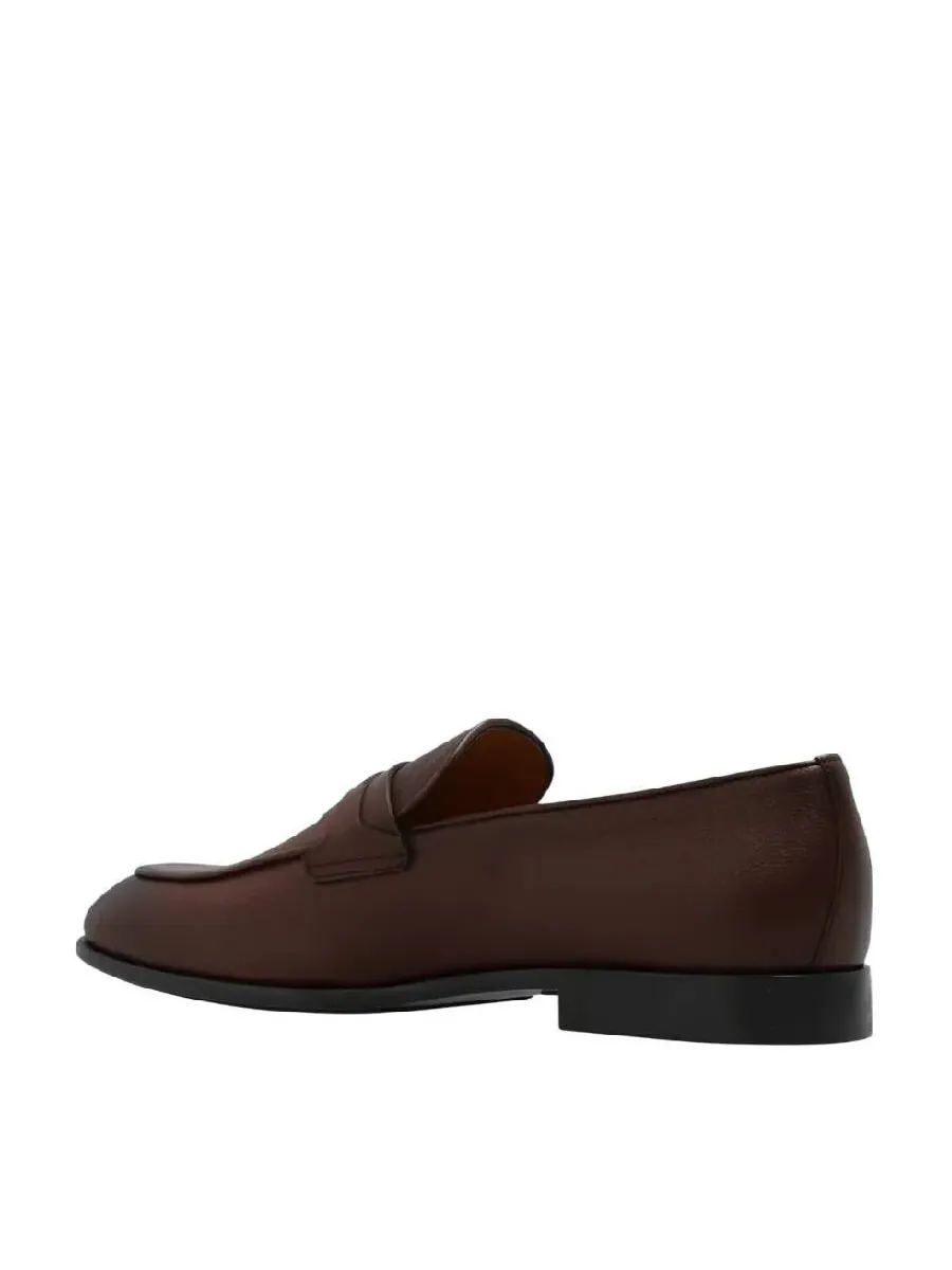 Мокасины с орнаментом Gancini от Ferragamo — изображение 3 из 3, коричневый