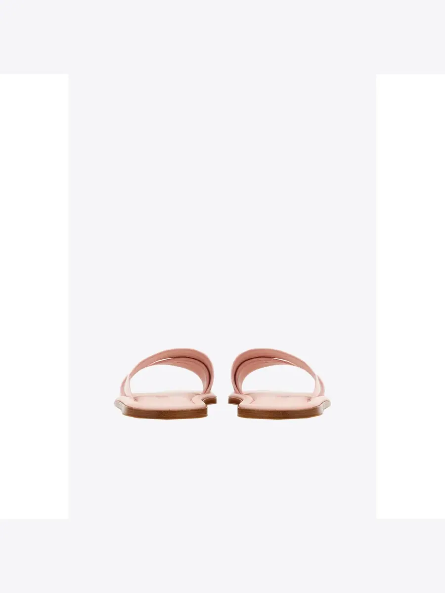 Женские слайдеры Ferragamo Laurene с логотипом — изображение 3 из 4, розовый