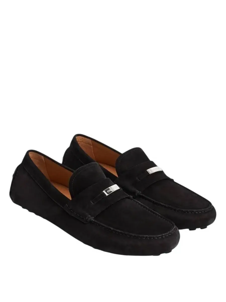 Мужские лоферы Ferragamo Penny Driver — изображение 2 из 3, черный