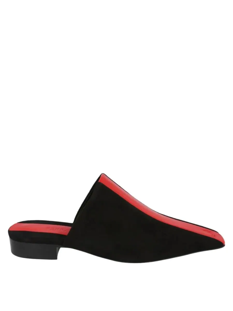 Мюли Ferragamo Selestina с полосатыми деталями