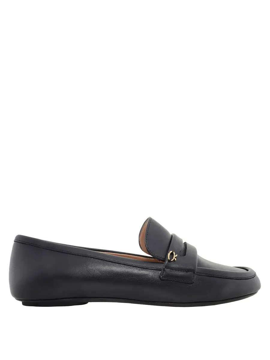Кожаные лоферы Gianvito Rossi Giorgia — черный