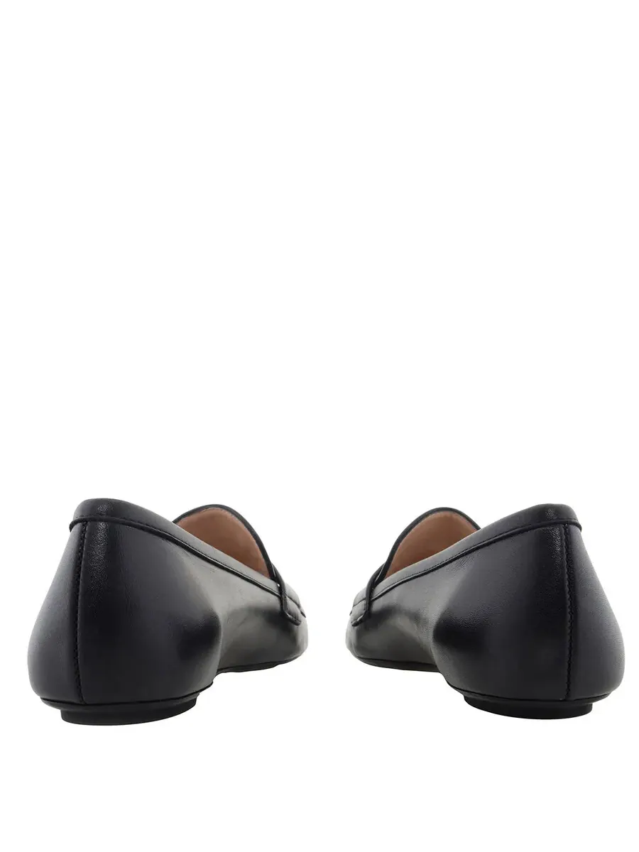 Кожаные лоферы Gianvito Rossi Giorgia — изображение 4 из 4, черный