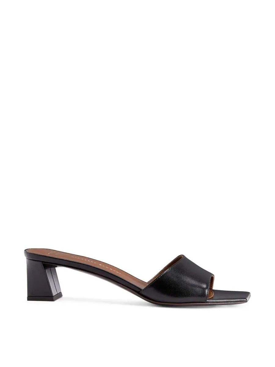 Giuseppe Zanotti Talia 45 босоножки с открытым носком — черный