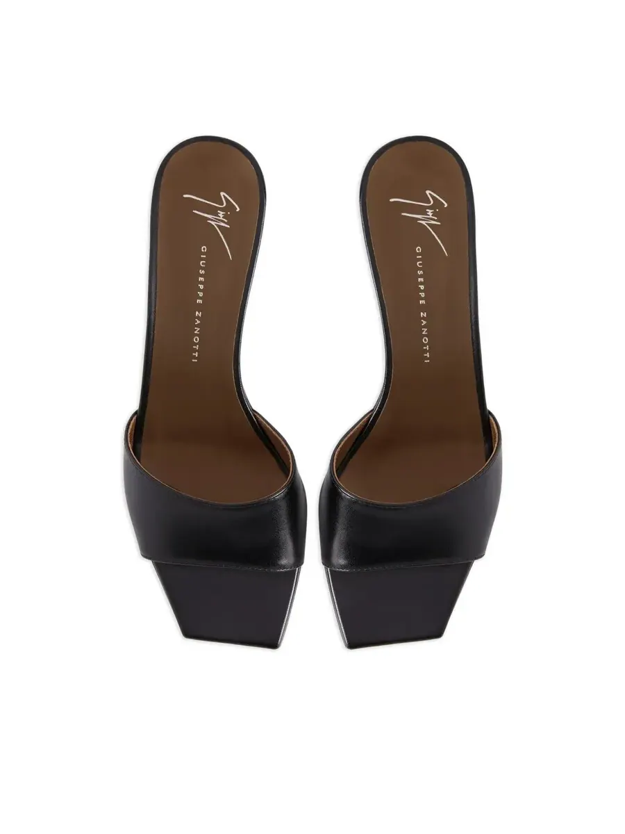 Giuseppe Zanotti Talia 45 босоножки с открытым носком — изображение 3 из 3, черный