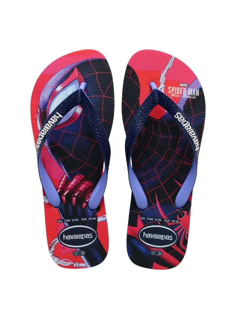 Детские вьетнамки Havaianas Marvel Top — изображение 2 из 4, темно-синий