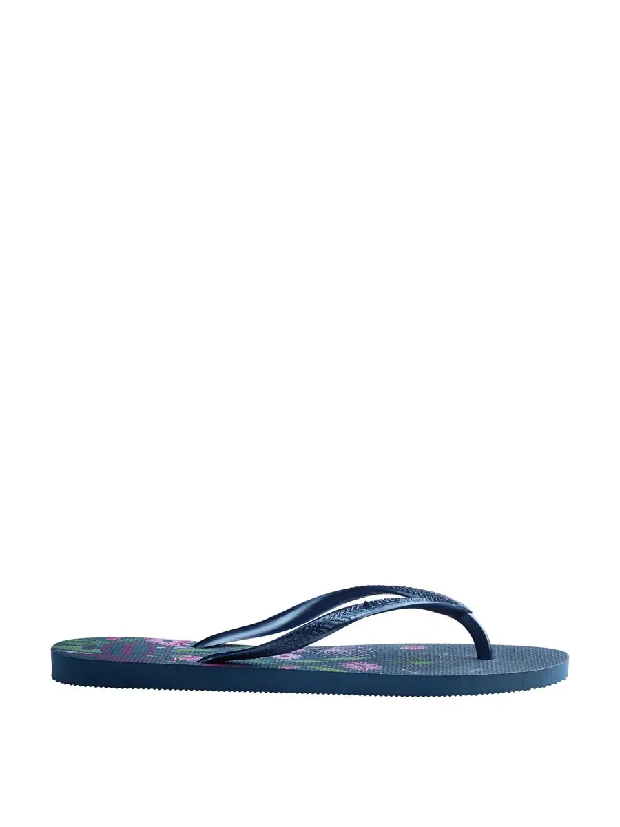 Сланцы Havaianas Slim Organic Comfy синего цвета — синий