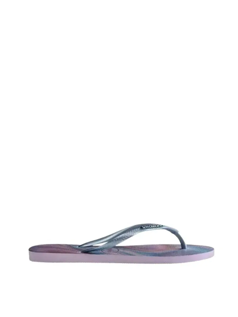 Сланцы Havaianas Slim Iridescent цвета сирени, сиреневый — фиолетовый