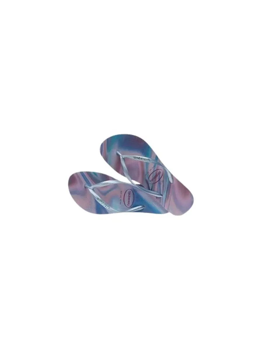 Сланцы Havaianas Slim Iridescent цвета сирени, сиреневый — изображение 3 из 3, фиолетовый