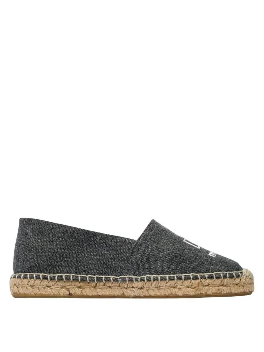 Эспадрильи Isabel Marant Canae из канвы — черный