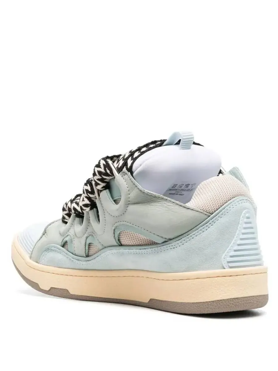 Кроссовки Lanvin Curb низкие массивные — изображение 3 из 4, бледный синий