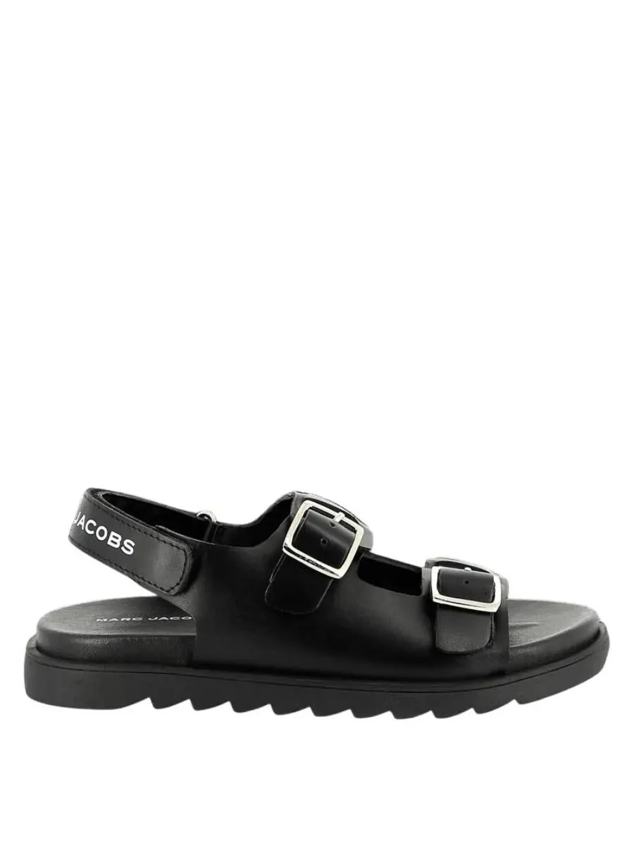 Маленькие кожаные сандалии на пряжке для мальчиков Marc Jacobs Little Marc Jacobs