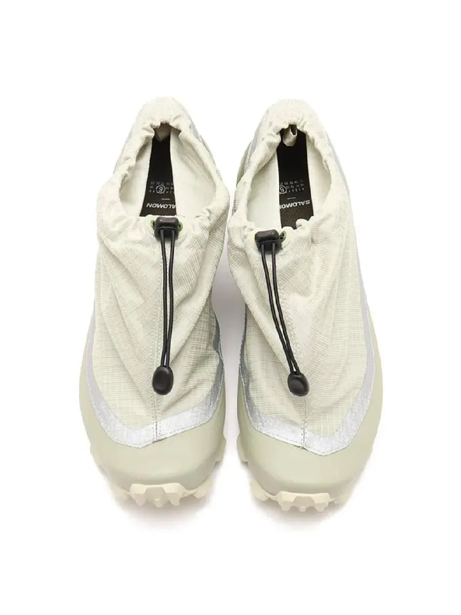 Кроссовки Mm6 X Salomon Cross Low с текстурой — изображение 3 из 4, серебряный